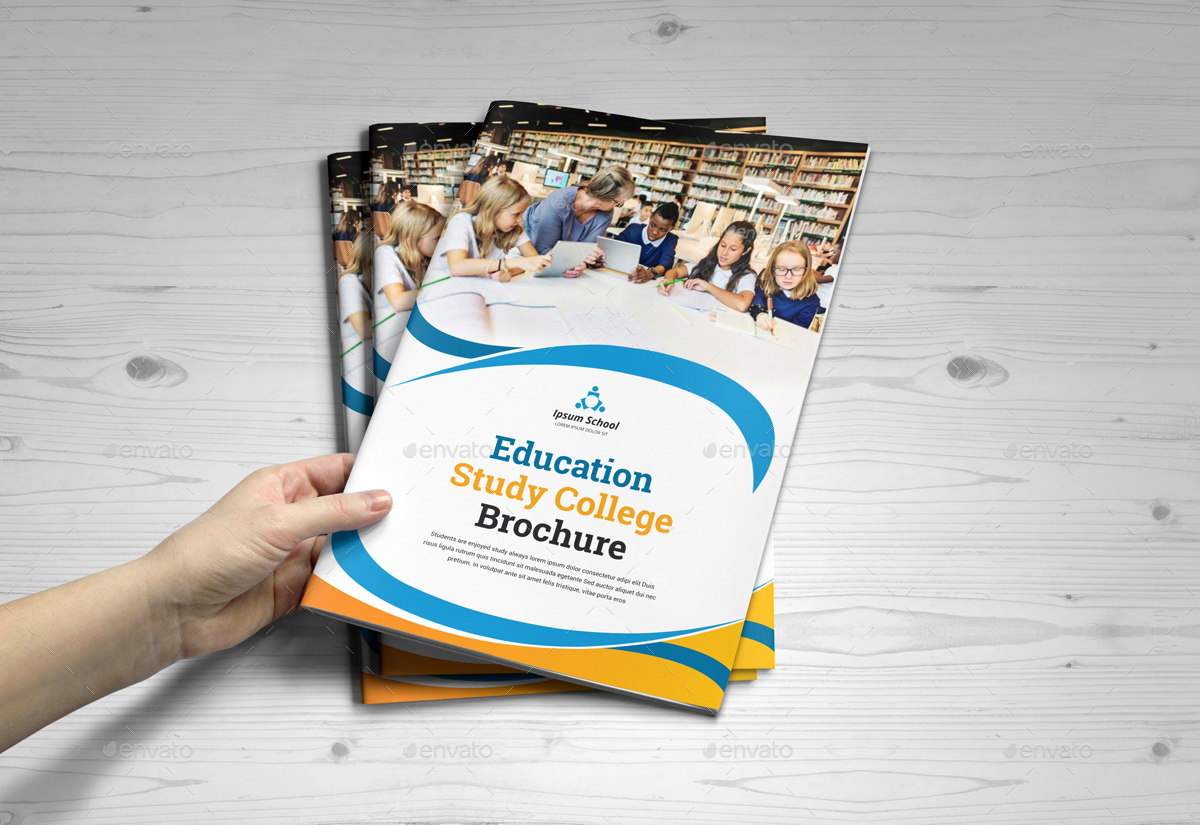 Education Brochure Indesign Template, Print Templates | GraphicRiver